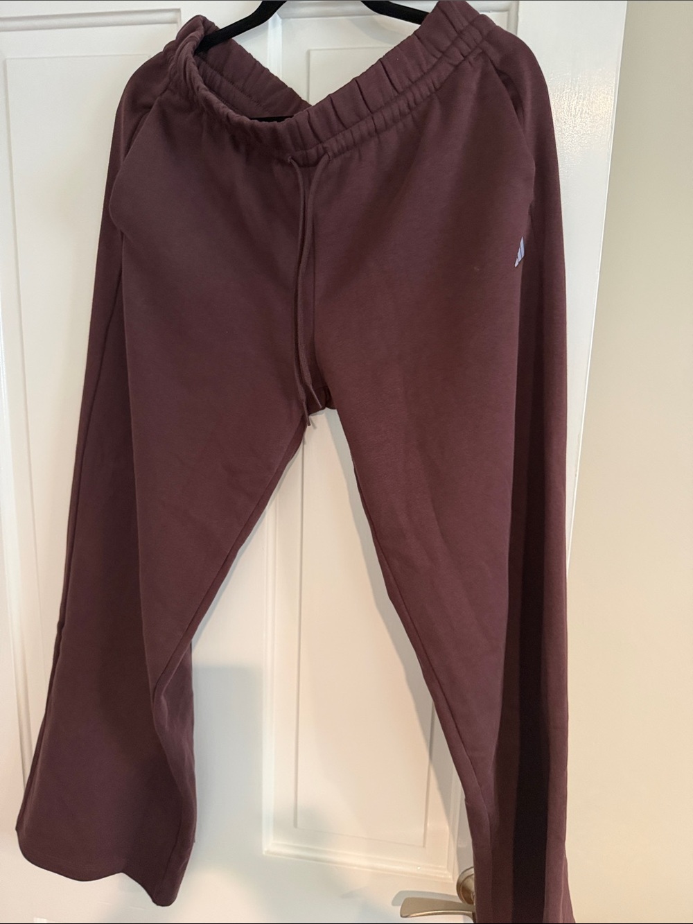 adidas Women's Maroon Pull-On Sweatpants